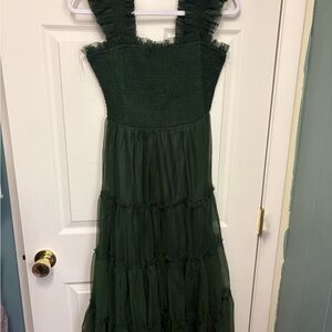 Baltic Born Green Tiered Dress